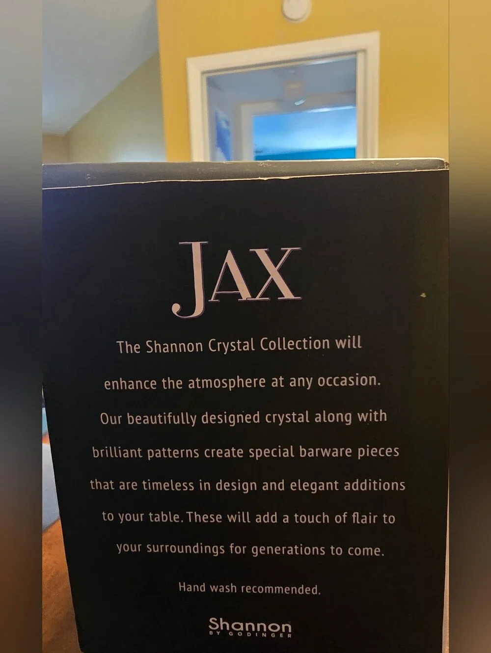 Jax Blue 4 Old Fashioned Glasses and 4 Highball Glasses
